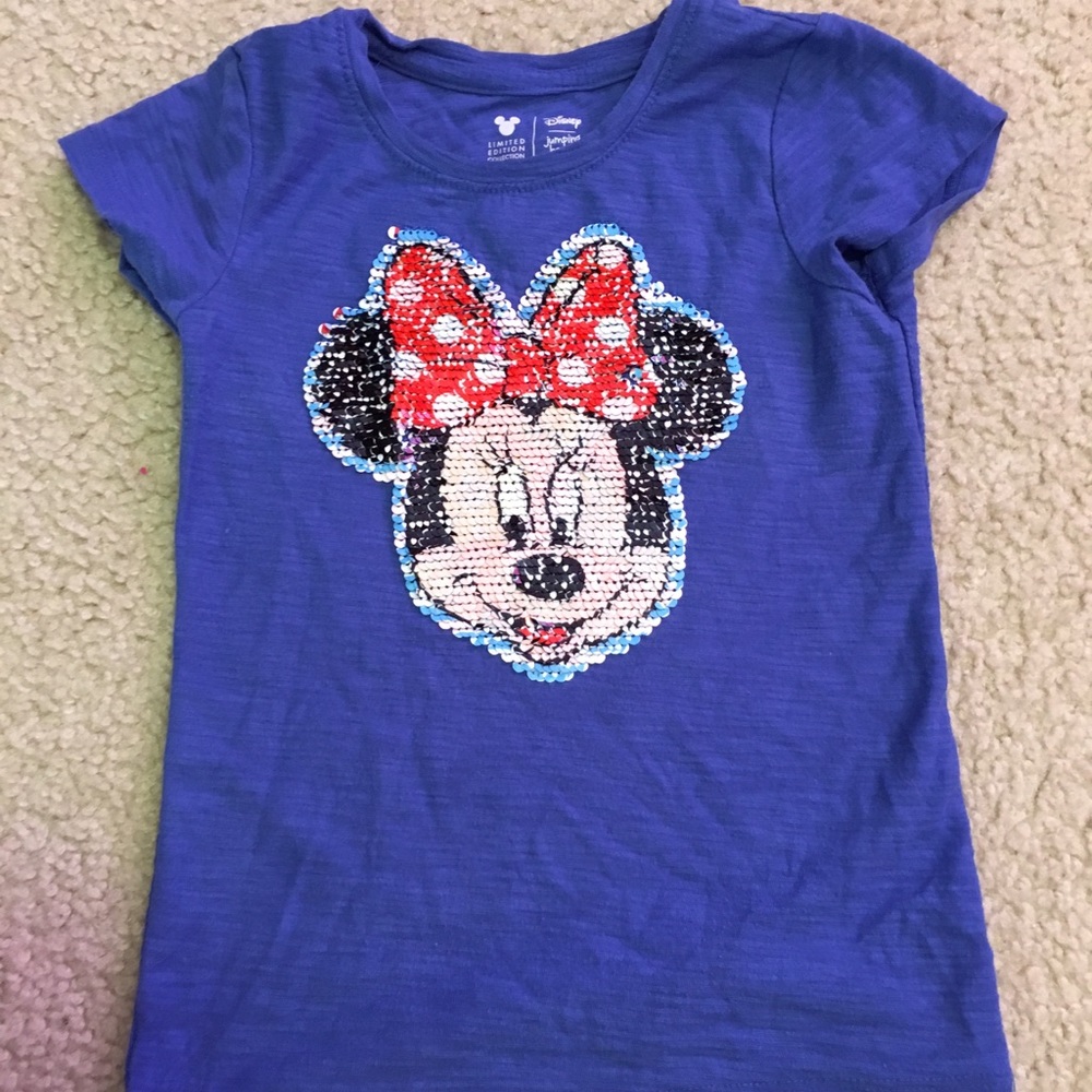 Minnie Sequin Change T-shirt